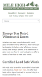 Mobile Screenshot of denverwindows.com